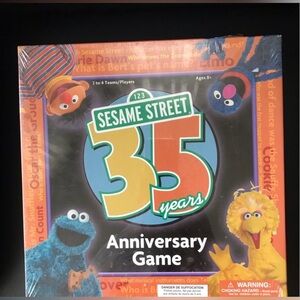 Vintage Sesame Street 35 Years Anniversary Game